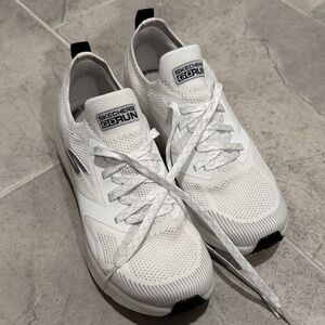 Skechers Men's Go Run White Athletic Sneakers